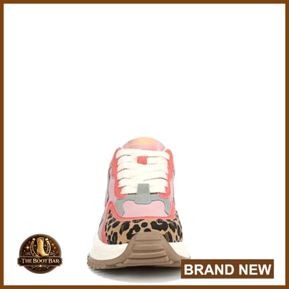 Women's Vegan Platform Sneakers with Cushioned Footbed, Lace-Up - Picture 2 of 7